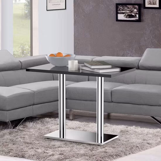 European Modern Stainless Steel Cast Iron Chrome Console Dining Gold Table Base