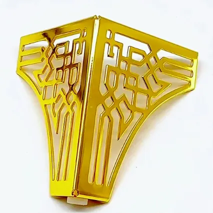 Wholesale Supplier Gold Sofa Leg New Model Customized Sofa Accessories High Quality Bed Leg 2023 Most Popular Sofa Legs 