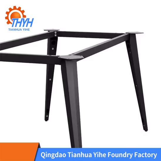 Furniture Bench Steel Restaurant Coffee Dining Metal Iron Desk Table Office Base
