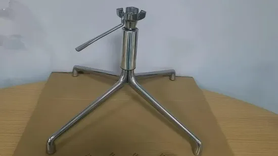 Office Chair Accessories Swivel Adjustable Height Chair Base Chrome Coffee Table Base 