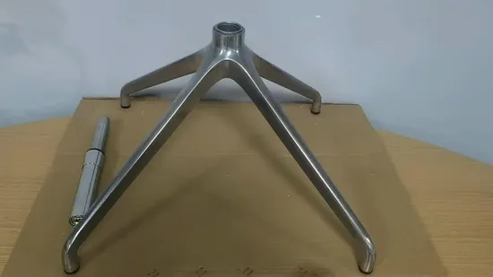 Aluminum Table Base Customized Restaurant Furniture Parts Modern Dining Table Metal Table Legs Leisure Chair Base Table Frame 