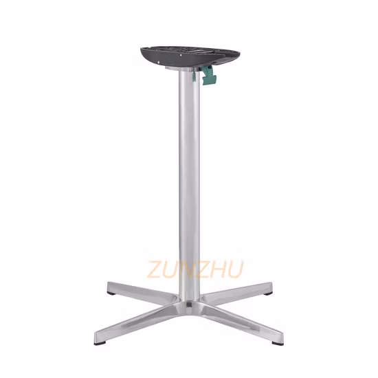 Aluminum Folding Table Base Customized Dining Furniture Parts Modern Dining Table Legs Metal Table Legs Benzs Design Three Legs Chair Base