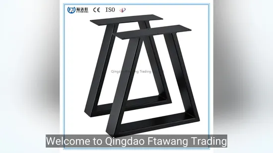 Metal Coffee/Working Desk Bed Legs Furniture Cabinet Table Base Bench Steel Chair Legs for Industrial and Home Furniture 