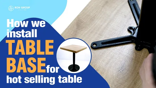 Industrial Style Black Stainless Steel Metal Folding Table Base 