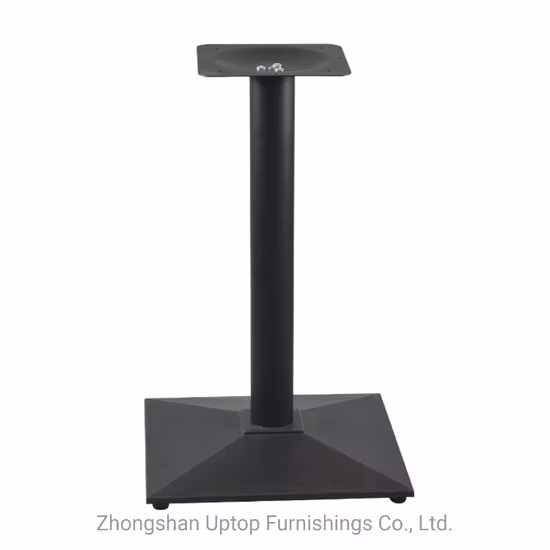 Black Cast Iron Table Base for Dining Table (SP