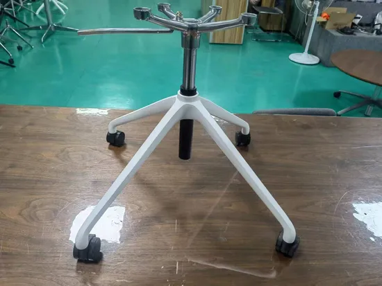 Rose Gold Office Chair Base 4 Star Chair Base Parts Meal Aluminum Office Chair Base Parts Brass Chair Base Hair Brush Table Base 