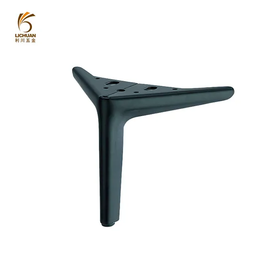 Wholesale Sofa Legs Hoe Shape Metal Legs for Furniture Modern Strong Functional Fitting Sofa Metal Leg 