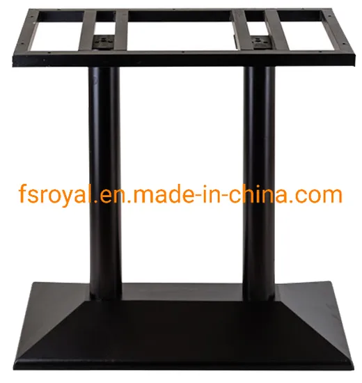 China Manufacture Furniture Hardware Best Price Latest Modern Design Cast Iron Restaurant Table Base 