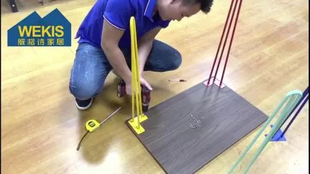 Clip Table Leg Customized Metal Frame Table Legs Tripod Metal Iron Base 