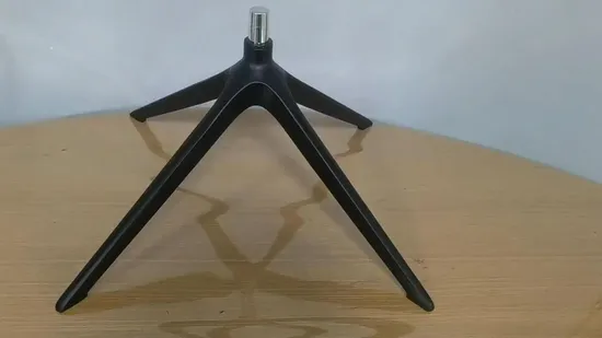 Black Aluminum Casting Chrome Office Legs Table Chair Base 