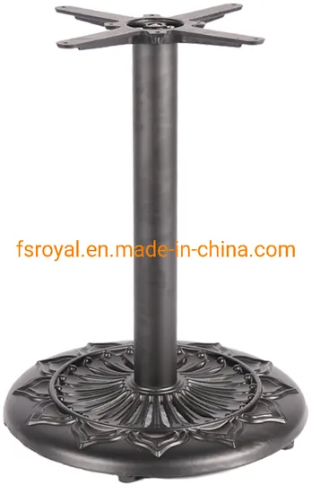 Customized Industrial Cast Iron Table Base Stainless Steel Dining Table Base 